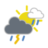 Risque orage modéré